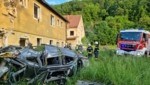 Ein Toter und vier Verletzte bei einem tragischen Verkehrsunfall in Niederösterreich (Bild: APA/FEUERWEHR ST. GEORGEN/EQUE)