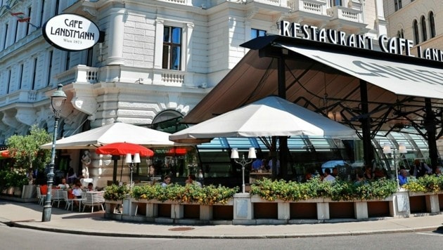 Café Landtmann in Wien: Nach wie vor wird um den „Lockdown-Zins“ vor Gericht gestritten. (Bild: Klemens Groh)