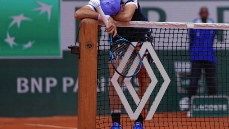 Jordan Thompson war von Nadal ein ums andere Mal frustriert. (Bild: AFP/THOMAS SAMSON)