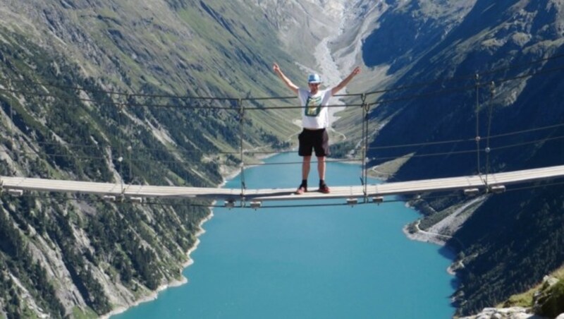 Bergurlaub liegt im Trend. Viele kommen wegen Motiven wie der Hängebrücke bei der Olpererhütte. (Bild: ZOOM.TIROL)