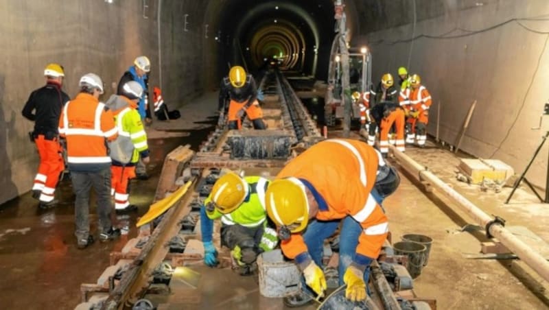 400 Menschen arbeiten am Mega-Projekt Koralmtunnel mit. (Bild: Chris Zenz Fotograf Graz)