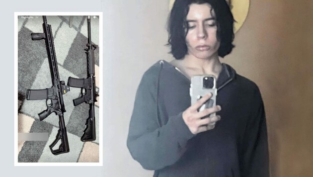 Der 18-jährige Todesschütze Salvador Ramos (Bild: Krone KREATIV, Instagram)