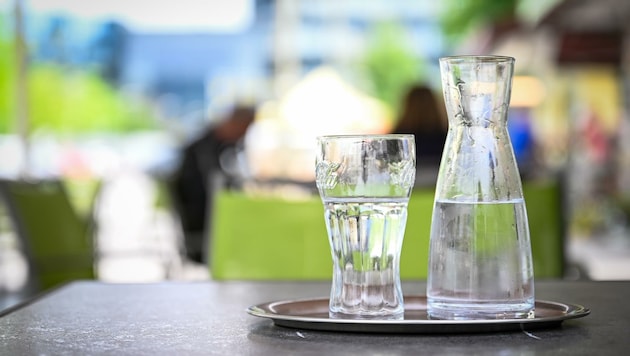 Erhard Prugger von der WKOÖ nimmt den Wirt in Schutz. Denn die Besteuerung von Wasser in der Gastro ist kompliziert. (Bild: Alexander Schwarzl)