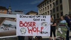 Die Wolfsgegner fühlen sich hingehalten und belogen. (Bild: zeitungsfoto.at/Liebl Daniel)