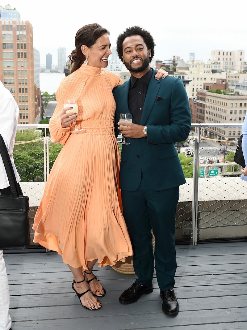 Katie Holmes kam mit ihrem neuen Freund Bobby Wooten zu einer Gala in New York. (Bild: 2022 Getty Images)