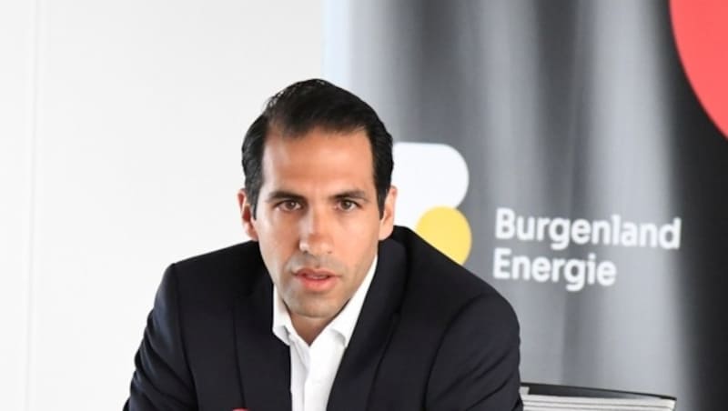 Burgenland-Energie-Vorstandschef Stephan Sharma (Bild: P. Huber)