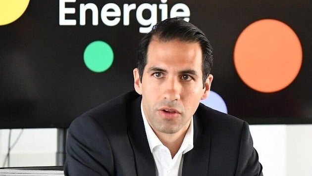 Burgenland Energie CEO Stephan Sharma (Bild: P. Huber)