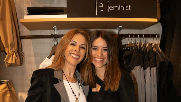 Sibel Yildiz (links) und Tochter Lara Heiss (Bild: FeminIst)