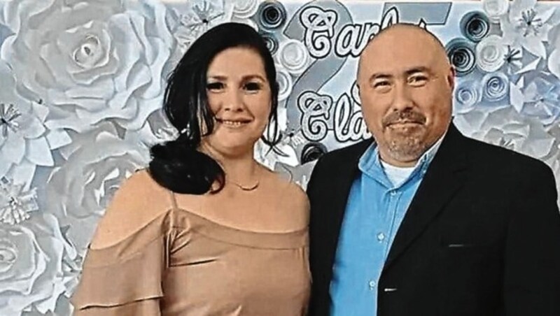 Irma Garcia und Joe Garcia waren schon seit der Highschool ein Paar. Zwei Tage nach dem Tod seiner Frau beim Amoklauf erlitt der 50-Jährige jetzt einen Herzinfarkt. (Bild: Garcia Family)