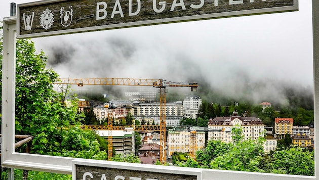 Der Blick auf Gasteins kulturelles Erbe - das Zentrum. Inmitten der Straubingerplatz. (Bild: Gerhard Schiel)