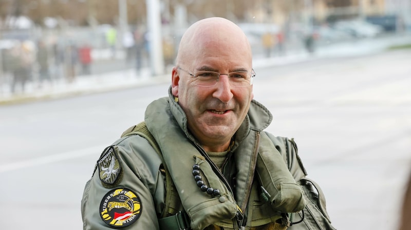 Gerfried Promberger, Commander of the Austrian Air Force (Bild: Tschepp Markus)