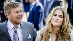 König Willem-Alexander ist stolz auf seine Tochter Prinzessin Amalia. (Bild: Sem van der Wal / ANP / picturedesk.com)