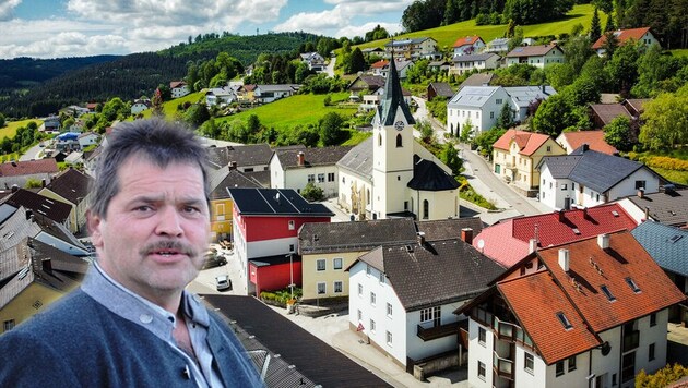 In Weitersfelden trauert man um Josef Strauß. (Bild: Alexander Schwarzl, SPÖ)