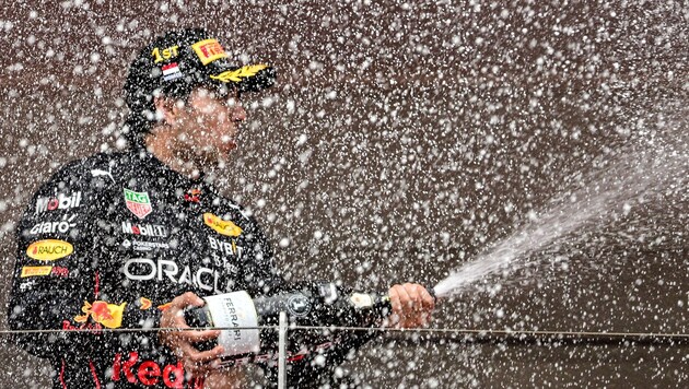 Sergio Perez (Bild: APA/AFP/Sébastien BOZON)