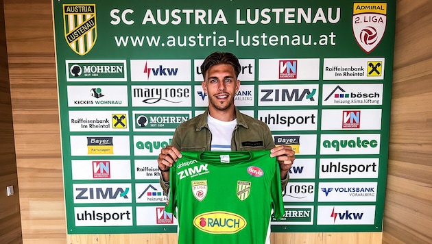 Nach zwei Jahren in Innsbruck kehrt der Lustenauer Eigenbauspieler in seine Heimat zurück. (Bild: SC Austria Lustenau)