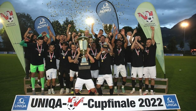 VFV-Cupsiegert SW Bregenz hat noch eine Mini-Chance in der Eliteliga. (Bild: Maurice Shourot )