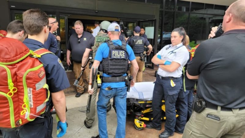 Ein Mann hat im US-Bundesstaat Oklahoma in einem Krankenhaus das Feuer eröffnet und vier Menschen getötet. (Bild: AFP)