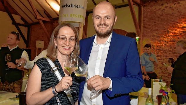 Gabi und Robert Platzer führen das Weingut des Jahres. (Bild: Richard Heintz)