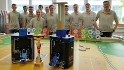 Das Welser FH-Roboterteam „Dynamics“ ist Vize-Europameister. (Bild: FH OÖ)