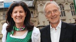 Als künftige Landesregierer gehandelt: Barbara Riener und Günter Riegler (Bild: Christian Jauschowetz Krone KREATIV)