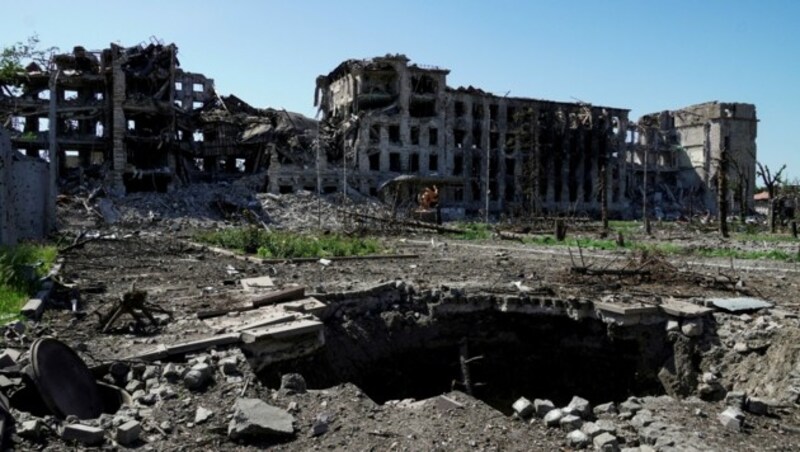 Das zerstörte Mariupol (Archivbild) (Bild: APA/AFP/STRINGER)