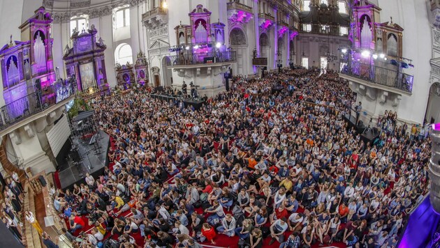Vor Corona nahmen tausende Jugendliche am Fest im Salzburger Dom teil (Bild: Tschepp Markus)