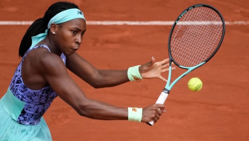 Coco Gauff (Bild: Copyright 2022 The Associated Press. All rights reserved.)