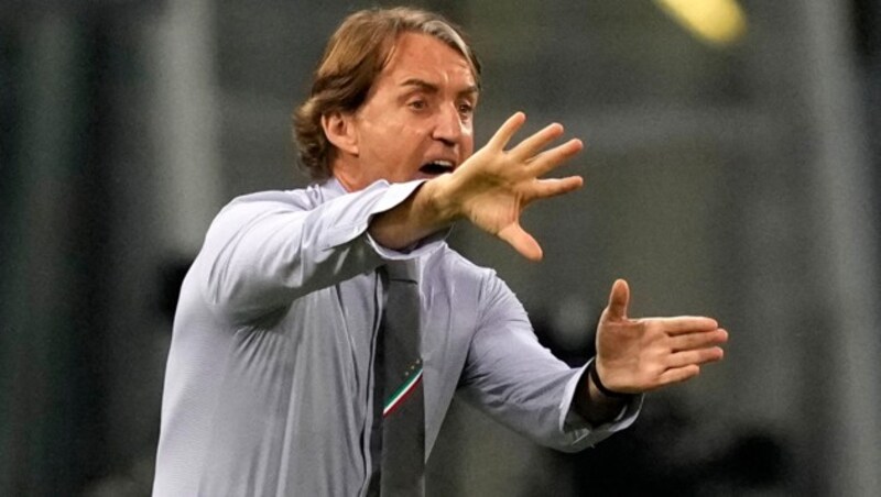 Roberto Mancini (Bild: Copyright 2022 The Associated Press. All rights reserved.)