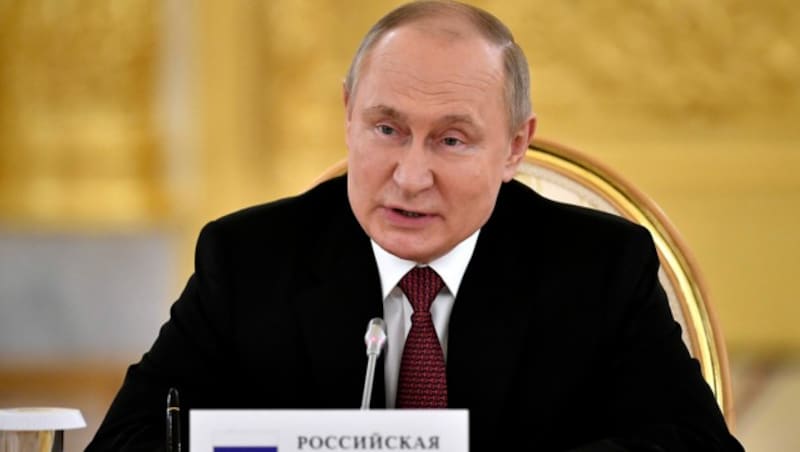 Russlands Präsident Wladimir Putin (Bild: AP)