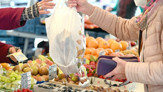 Lebensmittel werden wohl noch teurer werden. (Bild: BARBARA GINDL)