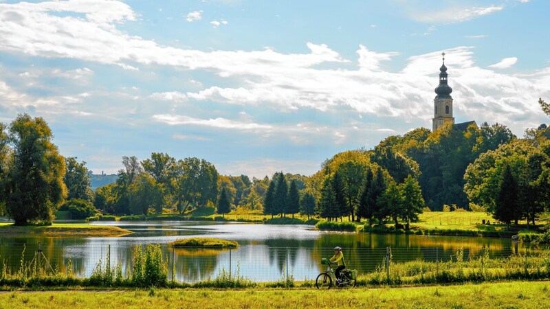 Leoben liegt am malerischen Murradweg, welcher bis nach Slowenien führt. (Bild: Steiermark Tourismus/Pixelmaker)