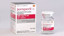 Der Wirkstoff Dostarlimab wird in Deutschland unter dem Handelsnamen Jemperli verabreicht. (Bild: GlaxoSmithKline)