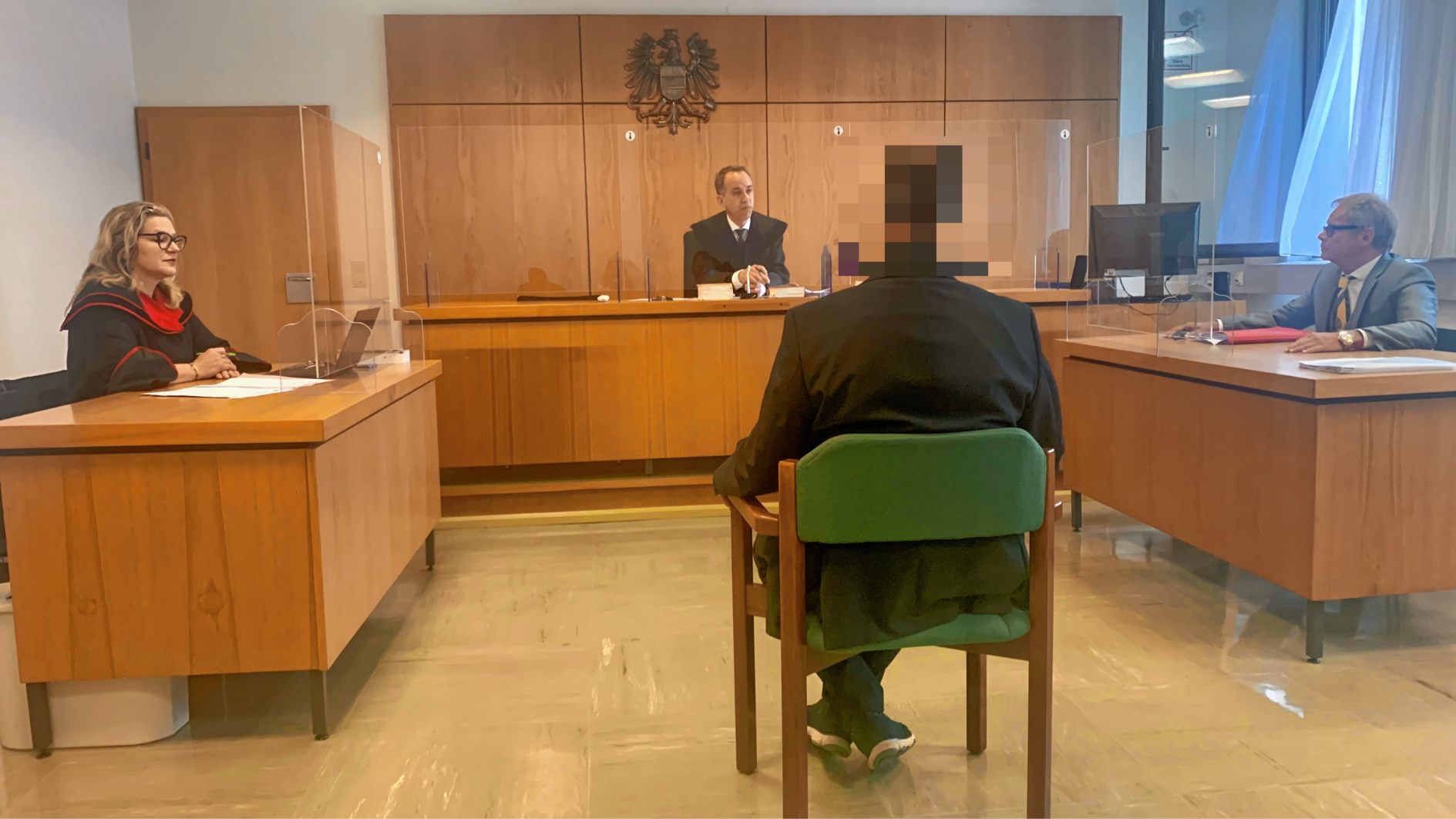 Bei einem Streit zuckte der 41-Jährige aus. Dafür saß er nun vor Gericht. (Bild: Wassermann Kerstin)