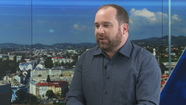 Meinungsforscher Christoph Haselmayer vom Institut für Demoskopie und Datenanalyse, IFDD (Bild: krone.tv)