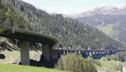 Die 1,8 Kilometer lange Luegbrücke (Bild: Birbaumer Christof)