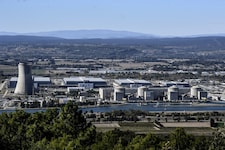 Die französische Justiz untersucht, ob Zwischenfälle im Atomkraftwerk Tricastin vertuscht worden sind. (Bild: AFP)