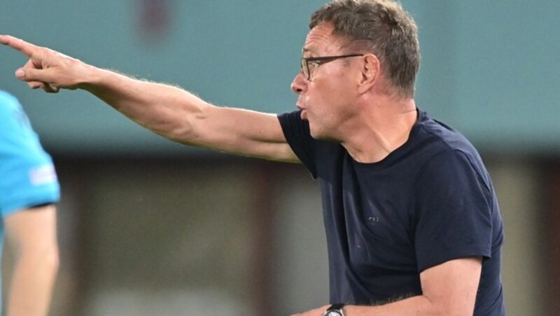 Teamchef Ralf Rangnick (Bild: APA/AFP/Joe Klamar)