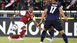 David Alaba (li.) spricht nach dem Remis gegen Frankreich Klartext. (Bild: APA/HANS PUNZ)