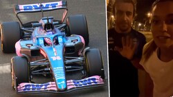 Nicht nur auf der Formel-1-Strecke, sondern auch privat läuft es bei Fernando Alonso richtig rund. (Bild: AP, instagram.com/fernandoalo_oficial)