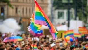 Die Regenbogenflagge wurde zum bunten Symbol der LGBTQ+-Gemeinschaft. (Bild: EuroPride/Vienna Pride)
