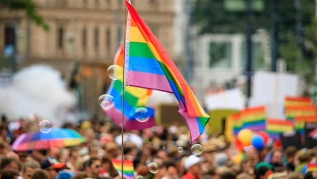 Kurze Zeit nach der Regenbogenparade am 17. Juni gab die Wiener Polizei bekannt, dass drei Männer im Verdacht stehen, einen Anschlag auf das Event geplant zu haben. Die Ermittlungen dauern heute noch an.  (Bild: EuroPride/Vienna Pride)