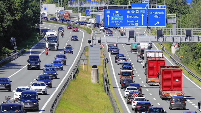 Ein Bild vom Sommerreiseverkehr in der Vergangenheit.