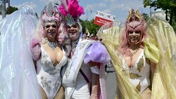 Die 26. Regenbogenparade steht erneut für die Rechte von lesbischen, schwulen, bisexuellen, transgender, intergeschlechtlichen und queeren Menschen ein. (Bild: APA/HANS PUNZ)