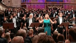 Plácido Domingo im Musikverein Graz: Der Weltstar und seine Mitmusiker wurden vom Publikum gefeiert (Bild: Roland Schwarz)