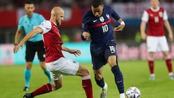 Gernot Trauner (li.), Kylian Mbappe (r.) (Bild: GEPA pictures)