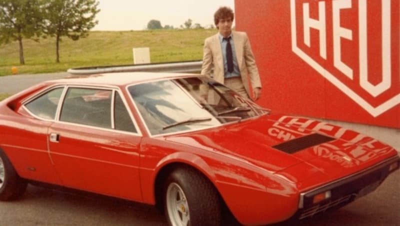 Mit 23 Jahren kaufte Kasper seinen ersten Ferrari. (Bild: zVg.)