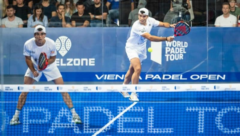 Padel-Tennis-Stars Lebron und Galan (Bild: e-motion/Bildagentur Zolles KG/Christian Hofer)