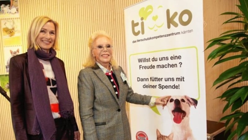 Heidi Goëss-Horten unterstützte das TIKO in Klagenfurt. (Bild: Kronenzeitung)