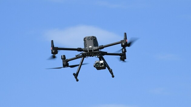 Private Drohnen haben im Einsatzgebiet Flugverbot! (Bild: P. Huber)