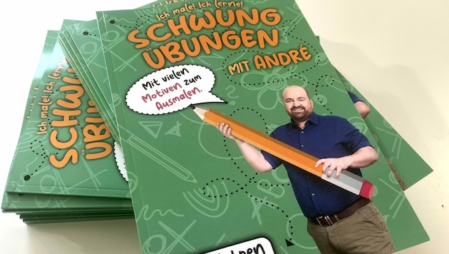 Das Schwungübungsbuch und die Radiosendung "Minidisco" ist für Kinder von vier bis zehn Jahren gedacht. (Bild: André Brunner-Fruhmann/Soundlarge)